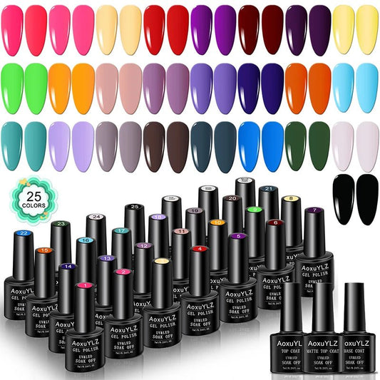 Colección Glam Gel – 28 Tonos de Belleza
